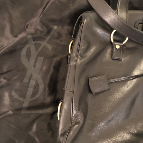 YSL ShoulderBag  Black Leather - Picture 9 of 9